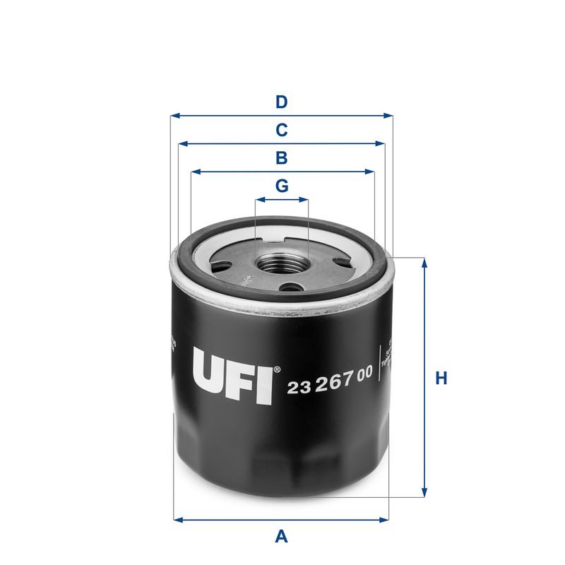 UFI Ölfilter (23.267.00)