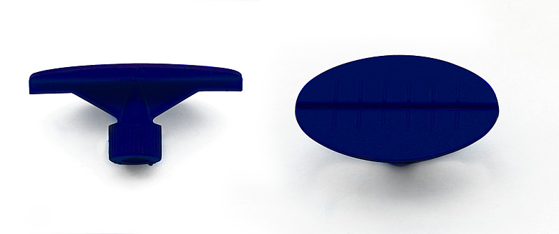 SATZ REP.-PILZE 50X30MM, BLAU, INH.2 (8714-614-8) | NORMFEST