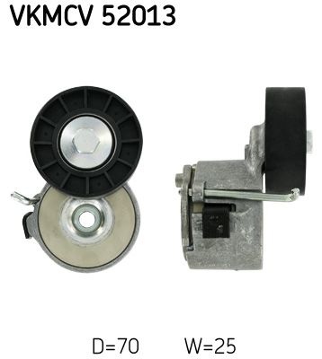 SKF Keilrippenriemensatz (VKMA 32701)