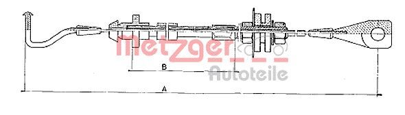 METZGER Gaszug (10.090)