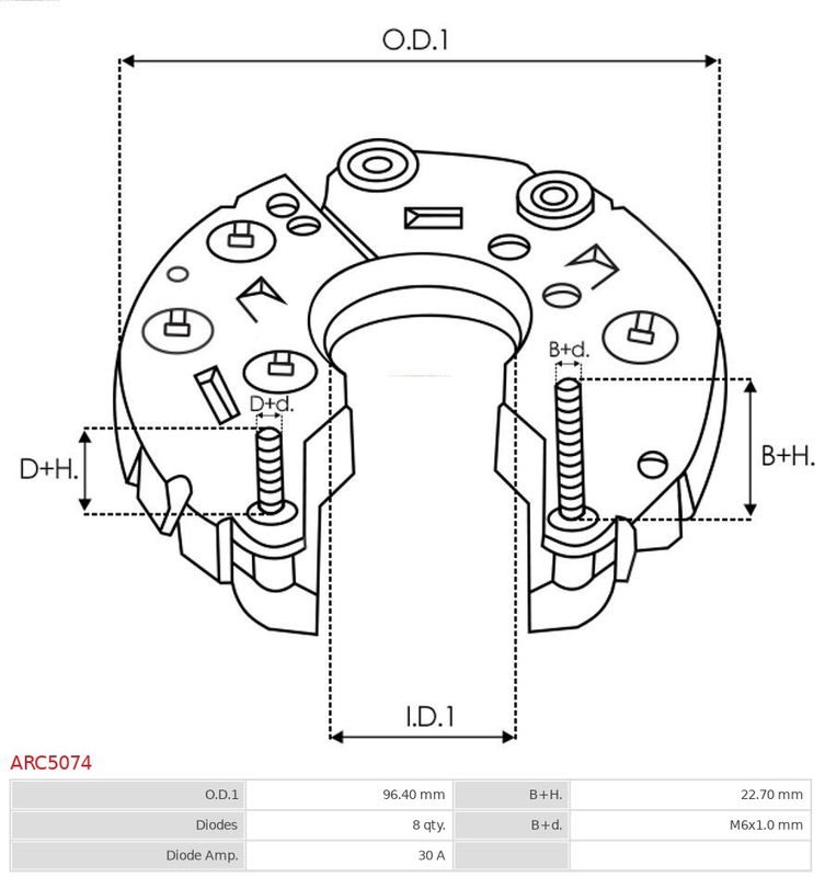 AS-PL Gleichrichter, Generator (ARC5074)