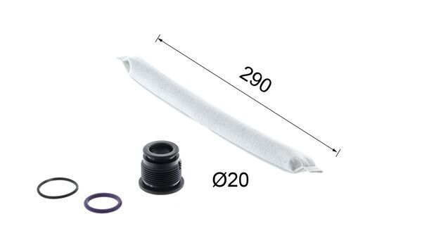 MAHLE Trockner, Klimaanlage (AD 93 000P) MAHLE Trockner, Klimaanlage (AD 93 000P)