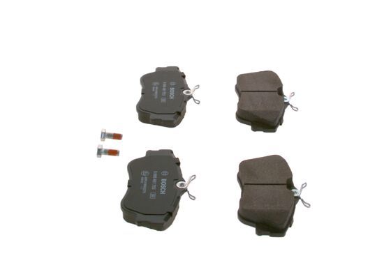 BOSCH Bremsbelagsatz, Scheibenbremse (0 986 461 753)