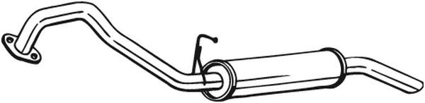 BOSAL Endschalldämpfer (278-295) Thumbnail