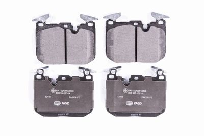 HELLA Bremsbelagsatz, Scheibenbremse (8DB 355 023-141)
