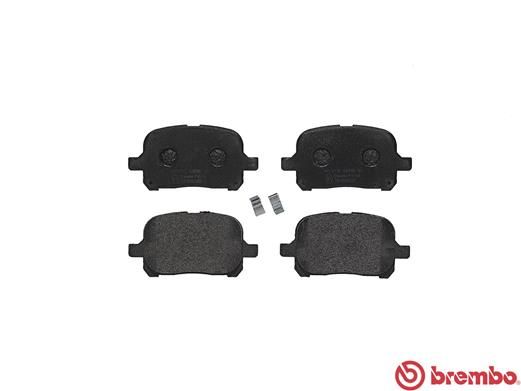 BREMBO Bremsbelagsatz, Scheibenbremse (P 83 040)