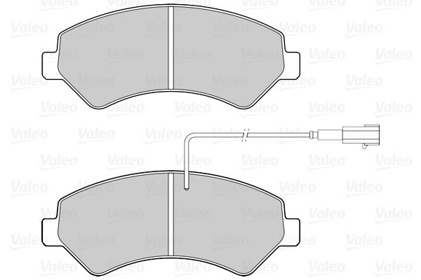 VALEO Bremsbelagsatz, Scheibenbremse (302264) VALEO Bremsbelagsatz, Scheibenbremse (302264)