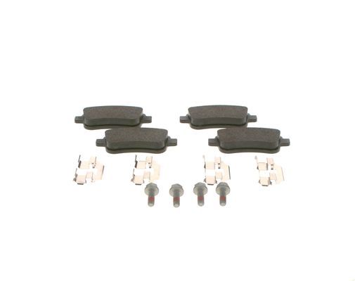 BOSCH Bremsbelagsatz, Scheibenbremse (0 986 494 735) BOSCH Bremsbelagsatz, Scheibenbremse (0 986 494 735)