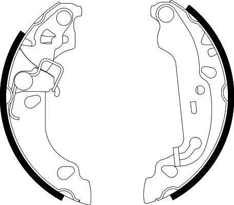 HELLA Bremsbackensatz (8DB 355 002-621)