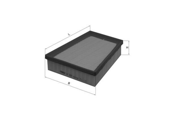 KNECHT Luftfilter (LX 2631)