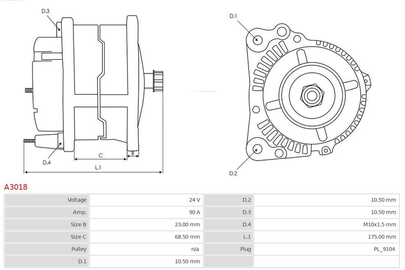 AS-PL Generator (A3018) AS-PL Generator (A3018)