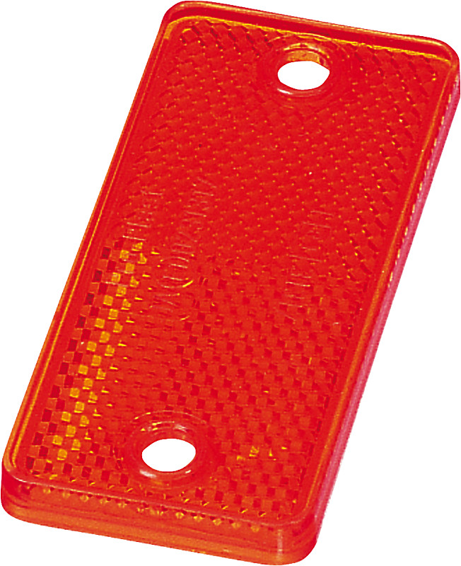 RUECKSTRAHLER ROT  RECHTECK 90X40 (1001-180-42) | NORMFEST RUECKSTRAHLER ROT  RECHTECK 90X40 (1001-180-42) | NORMFEST