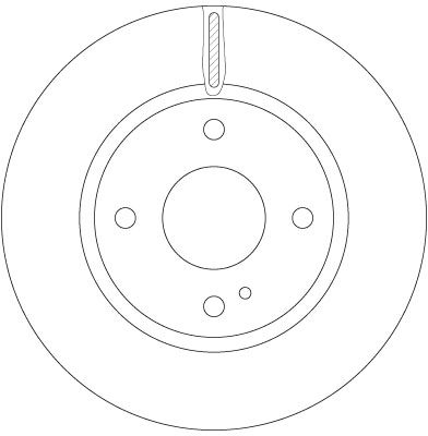TRW Bremsscheibe (DF6399) TRW Bremsscheibe (DF6399)