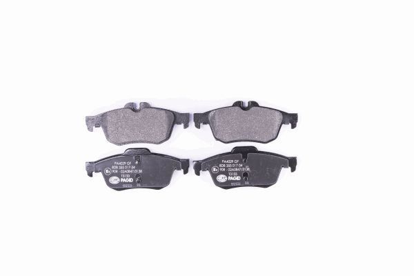 HELLA Bremsbelagsatz, Scheibenbremse (8DB 355 017-341)