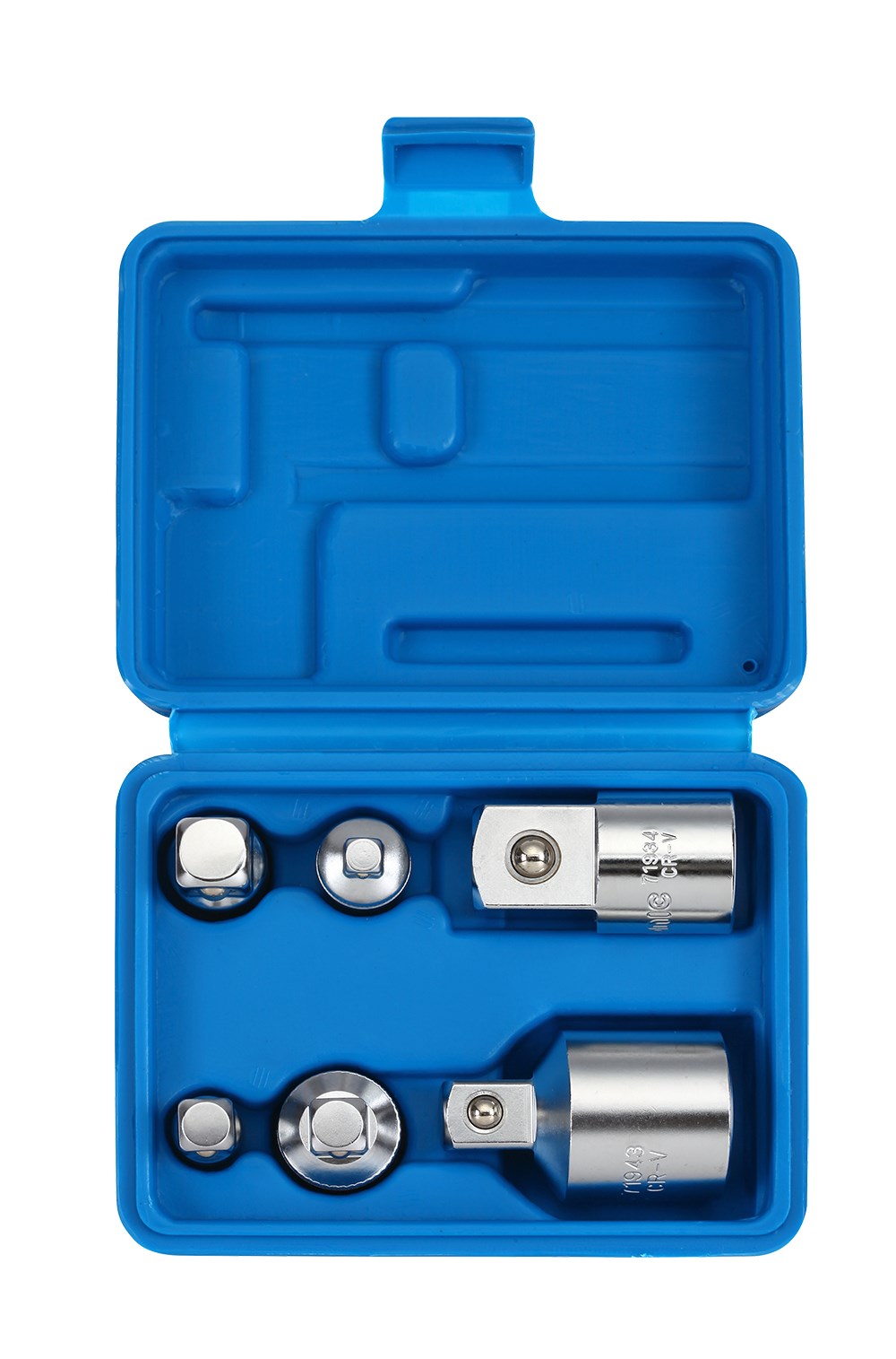 Adapter-Satz im Plastikkoffer 6-tlg.