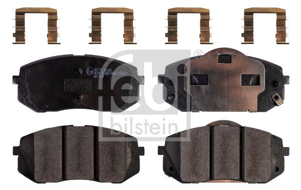 FEBI BILSTEIN Bremsbelagsatz, Scheibenbremse (116410)