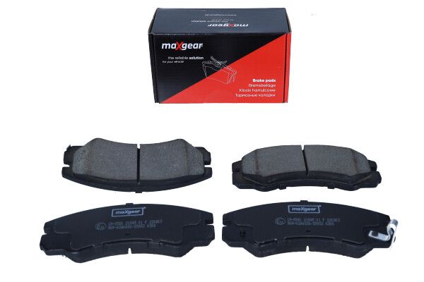 MAXGEAR Bremsbelagsatz, Scheibenbremse (19-0581)