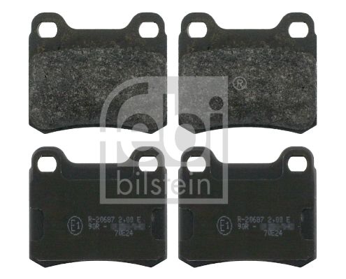 FEBI BILSTEIN Bremsbelagsatz, Scheibenbremse (16154)