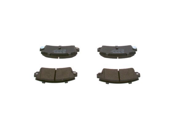 BOSCH Bremsbelagsatz, Scheibenbremse (0 986 463 490)