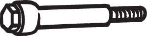 BOSAL Schraube, Abgasanlage (258-793)