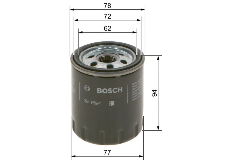 BOSCH Ölfilter (F 026 407 268) BOSCH Ölfilter (F 026 407 268)