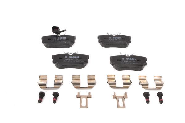 BOSCH Bremsbelagsatz, Scheibenbremse (0 986 494 619)