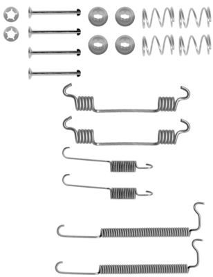 TEXTAR Zubehörsatz, Bremsbacken (97033700) Thumbnail
