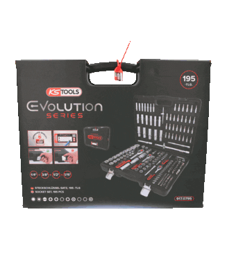KS TOOLS Steckschlüsselsatz (917.0795)