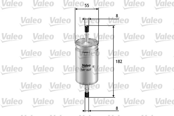 VALEO Kraftstofffilter (587027)
