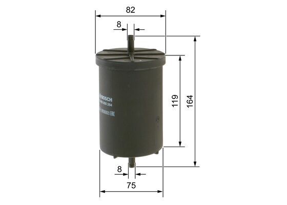 BOSCH Kraftstofffilter (0 450 905 264) BOSCH Kraftstofffilter (0 450 905 264)