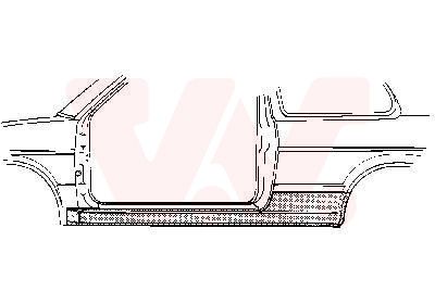 VAN WEZEL Einstiegsblech (5812102)