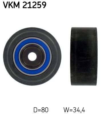 SKF Umlenk-/Führungsrolle, Zahnriemen (VKM 21259)