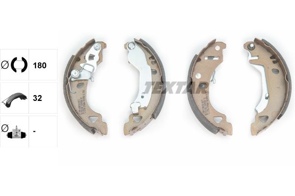 TEXTAR Bremsbackensatz (91049200)