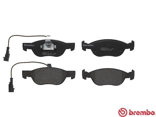 BREMBO Bremsbelagsatz, Scheibenbremse (P 23 071)