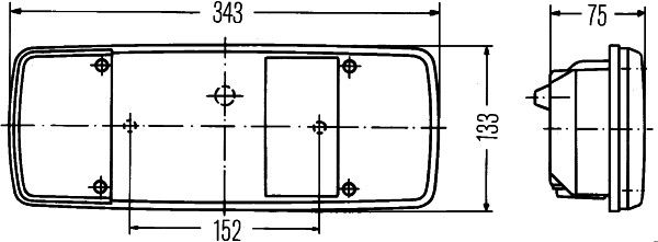 HELLA Heckleuchte (2SK 003 567-321)