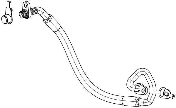 MAHLE Hochdruckleitung, Klimaanlage (AP 101 000P)