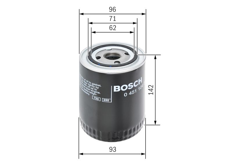 BOSCH Ölfilter (0 451 104 066) BOSCH Ölfilter (0 451 104 066)