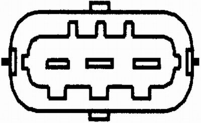 HELLA Sensor, Nockenwellenposition (6PU 009 163-921)