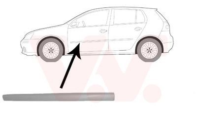 VAN WEZEL Zier-/Schutzleiste, Tür (5894423)