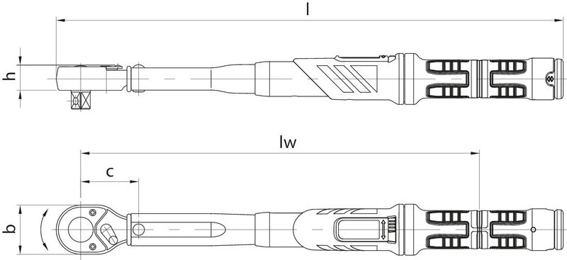 GEDORE Drehmomentschlüssel (DMUK 300)