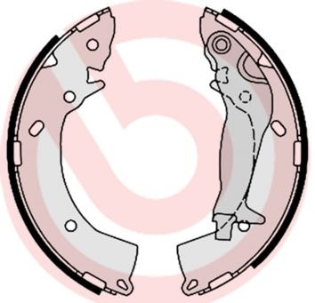 BREMBO Bremsbackensatz (S 30 519)