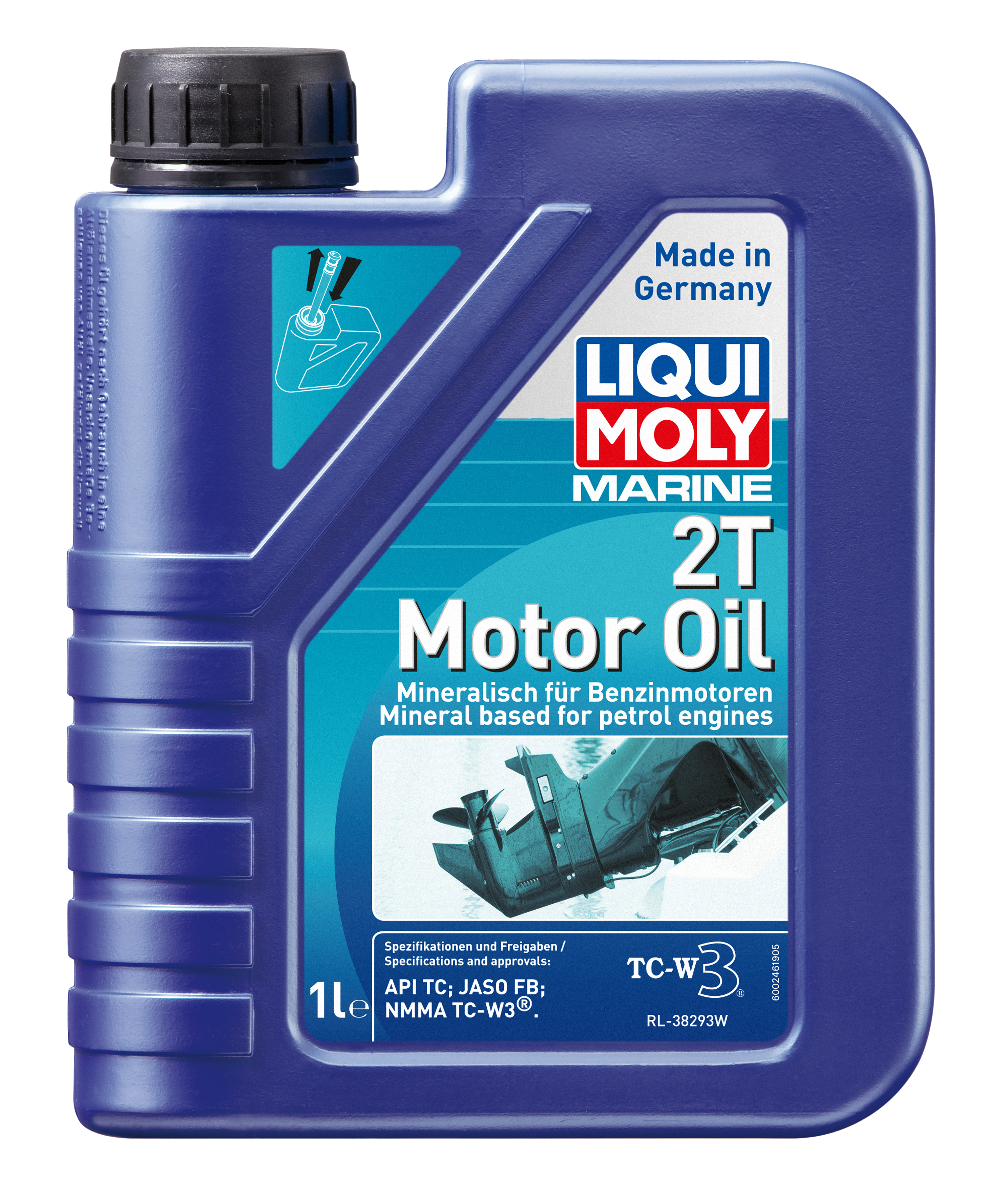 LIQUI MOLY Marine 2T Motor Oil, 1 l (25019)