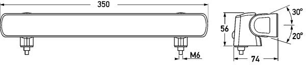 HELLA Arbeitsscheinwerfer (1GJ 958 040-501)