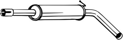BOSAL Mittelschalldämpfer (227-047)