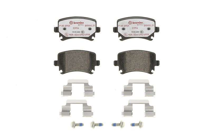 BREMBO Bremsbelagsatz, Scheibenbremse (P 85 095X)