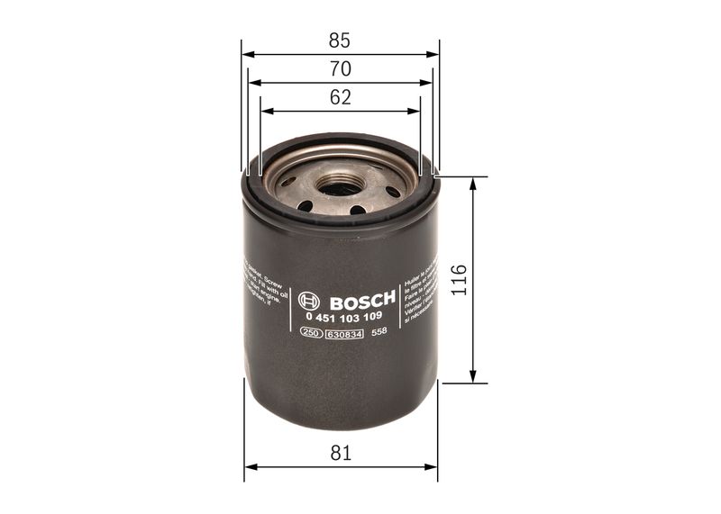 BOSCH Ölfilter (0 451 103 111) BOSCH Ölfilter (0 451 103 111)
