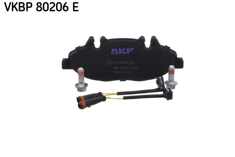 SKF Bremsbelagsatz, Scheibenbremse (VKBP 80206 E)