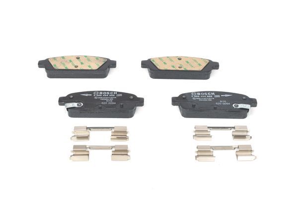 BOSCH Bremsbelagsatz, Scheibenbremse (0 986 494 666)