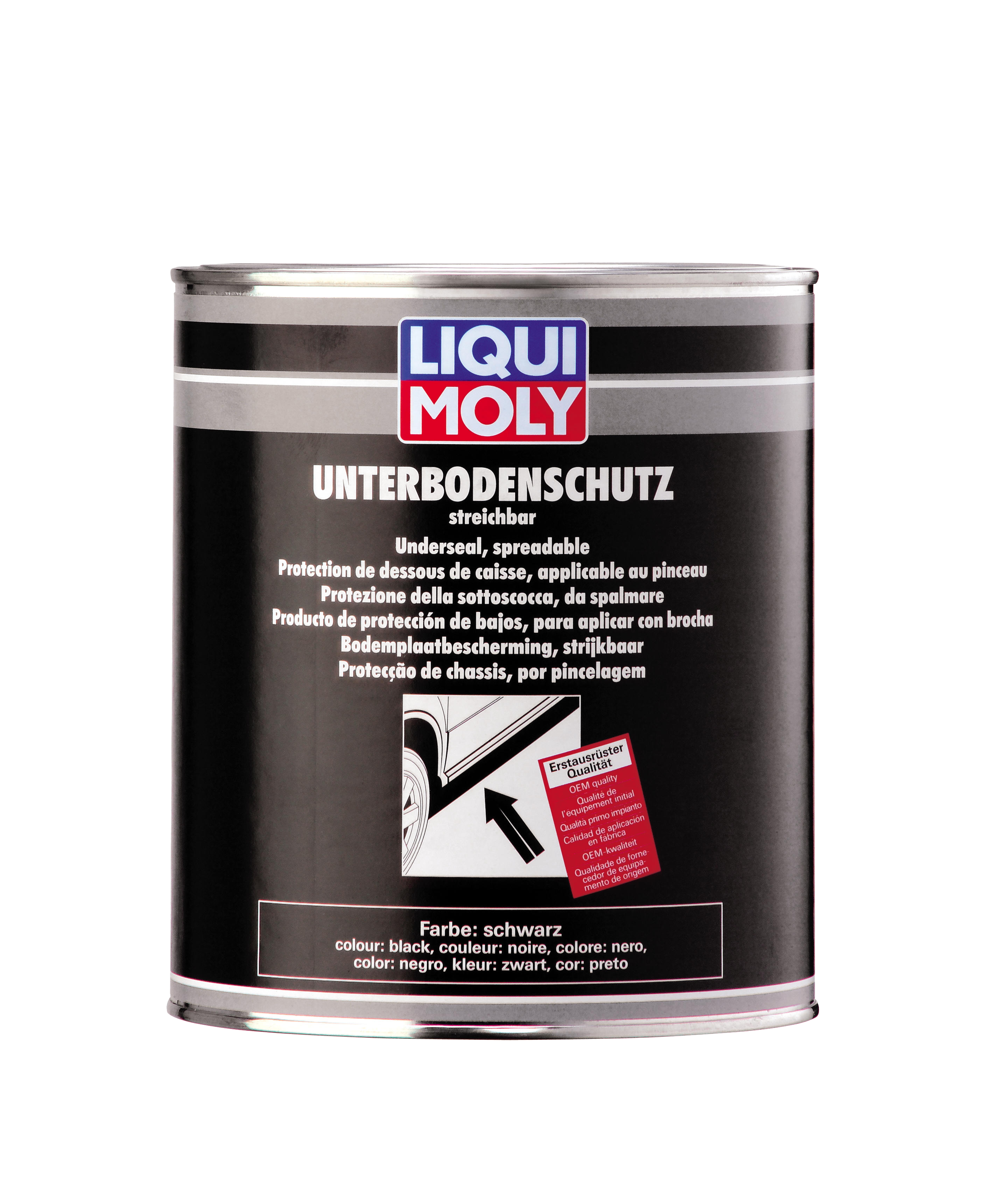 LIQUI MOLY Unterbodenschutz streichbar schwarz, 2 kg (6119)