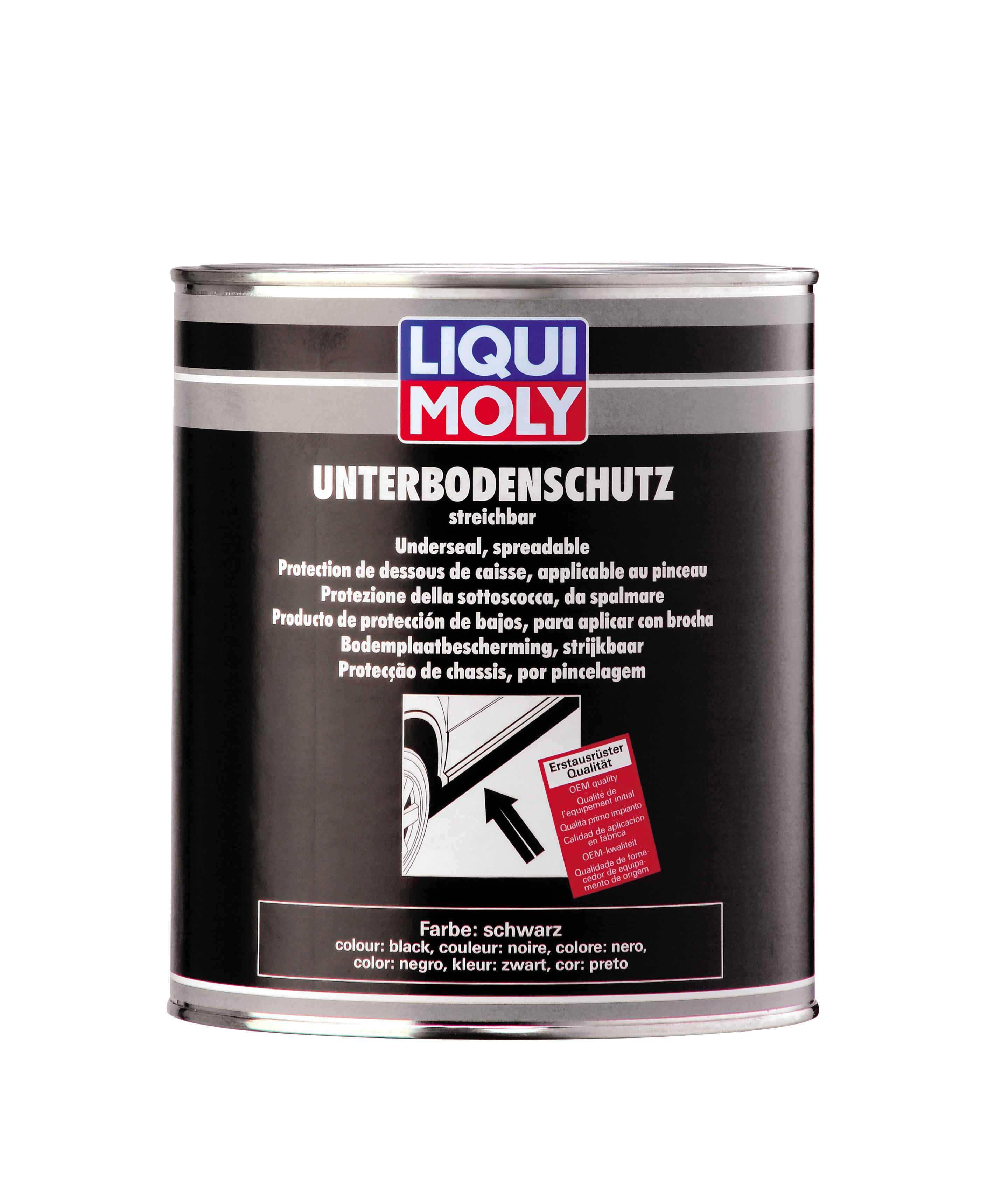 LIQUI MOLY Unterbodenschutz streichbar schwarz, 2 kg (6119) LIQUI MOLY Unterbodenschutz streichbar schwarz, 2 kg (6119)